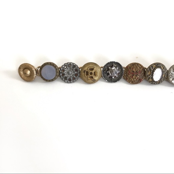 Vintage Victorian Button Bracelet - Picture 2 of 4